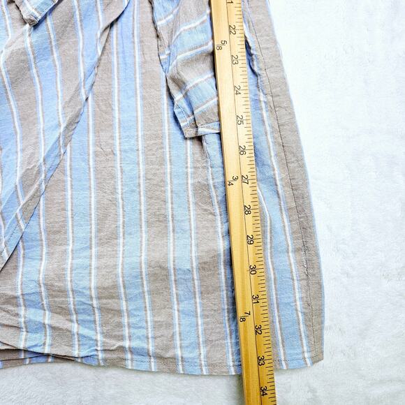 Altar'd State Summer Spring Spaghetti Strap Lined Wrap Dress Size Medium - Picture 9 of 12